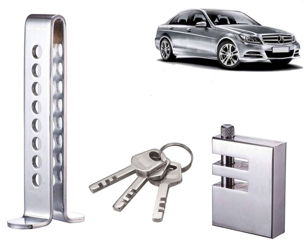     			Stainless Steel Pedal Lock Rod or for Car Clutch Brake Throttle Adjustable Anti Theft Security Lock System C180