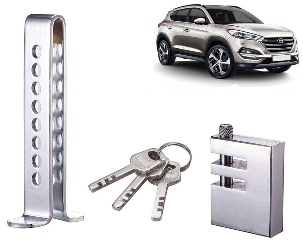 Stainless Steel Pedal Lock Rod or for Car Clutch Brake Throttle Adjustable Anti Theft Security Lock System Tucson Stainless Steel Pedal Lock Rod or for Car Clutch Brake Throttle Adjustable Anti Theft Security Lock System Tucson