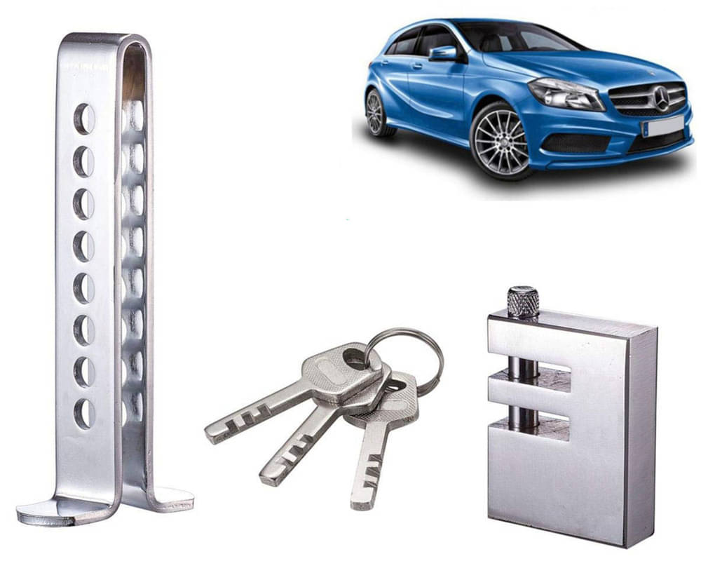 Stainless Steel Pedal Lock Rod or for Car Clutch Brake Throttle Adjustable Anti Theft Security Lock System Benz A180     			Stainless Steel Pedal Lock Rod or for Car Clutch Brake Throttle Adjustable Anti Theft Security Lock System Benz A180