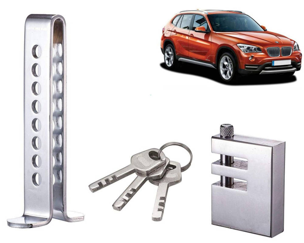 Stainless Steel Pedal Lock Rod or for Car Clutch Brake Throttle Adjustable Anti Theft Security Lock System X1     			Stainless Steel Pedal Lock Rod or for Car Clutch Brake Throttle Adjustable Anti Theft Security Lock System X1