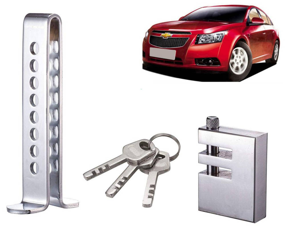 Stainless Steel Pedal Lock Rod or for Car Clutch Brake Throttle Adjustable Anti Theft Security Lock System Cruze     			Stainless Steel Pedal Lock Rod or for Car Clutch Brake Throttle Adjustable Anti Theft Security Lock System Cruze