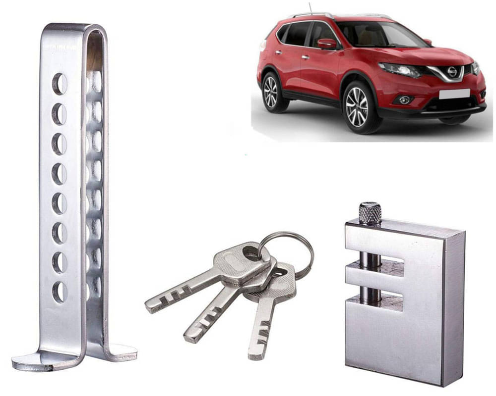 Stainless Steel Pedal Lock Rod or for Car Clutch Brake Throttle Adjustable Anti Theft Security Lock System X Trail     			Stainless Steel Pedal Lock Rod or for Car Clutch Brake Throttle Adjustable Anti Theft Security Lock System X Trail