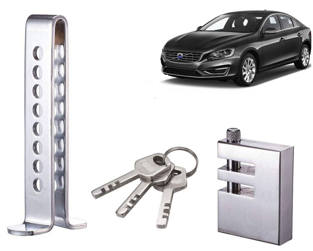 Stainless Steel Pedal Lock Rod or for Car Clutch Brake Throttle Adjustable Anti Theft Security Lock System V60     			Stainless Steel Pedal Lock Rod or for Car Clutch Brake Throttle Adjustable Anti Theft Security Lock System V60
