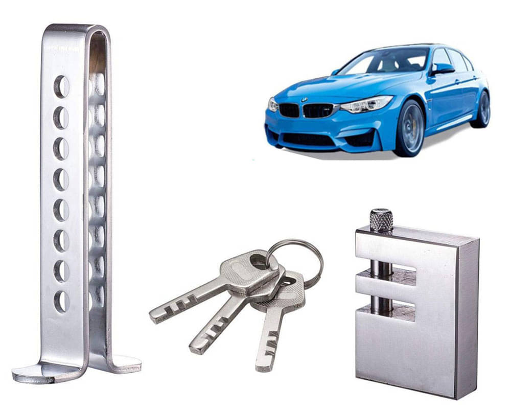 Stainless Steel Pedal Lock Rod or for Car Clutch Brake Throttle Adjustable Anti Theft Security Lock System 325i     			Stainless Steel Pedal Lock Rod or for Car Clutch Brake Throttle Adjustable Anti Theft Security Lock System 325i