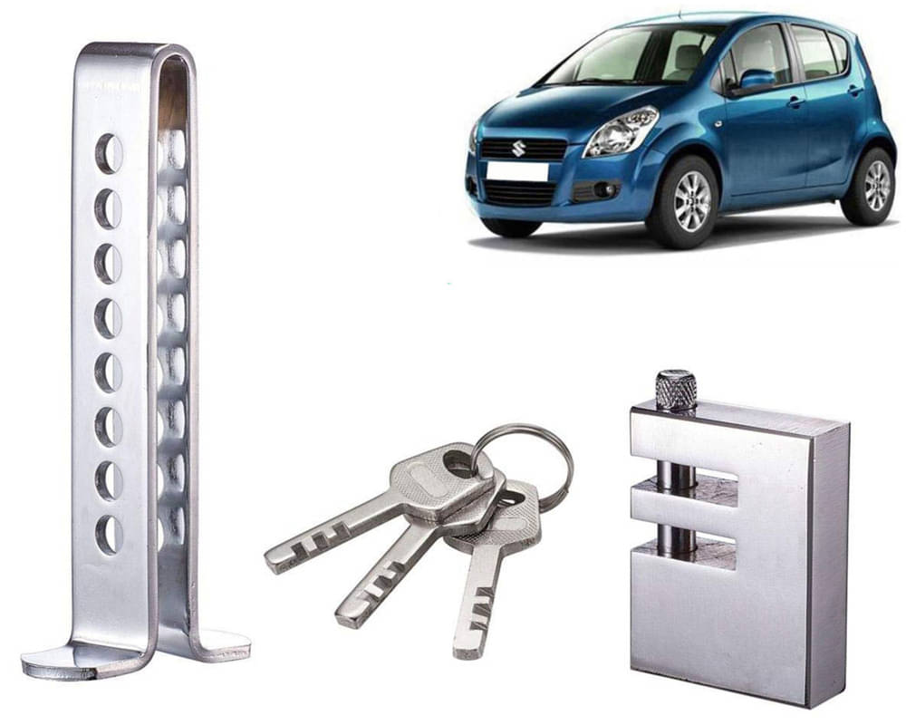 Stainless Steel Pedal Lock Rod or for Car Clutch Brake Throttle Adjustable Anti Theft Security Lock System Ritz Stainless Steel Pedal Lock Rod or for Car Clutch Brake Throttle Adjustable Anti Theft Security Lock System Ritz
