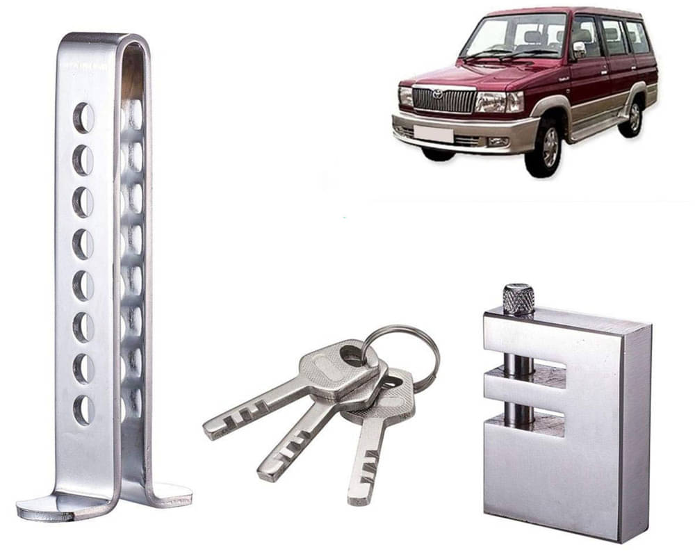     			Stainless Steel Pedal Lock Rod or for Car Clutch Brake Throttle Adjustable Anti Theft Security Lock System Qualis