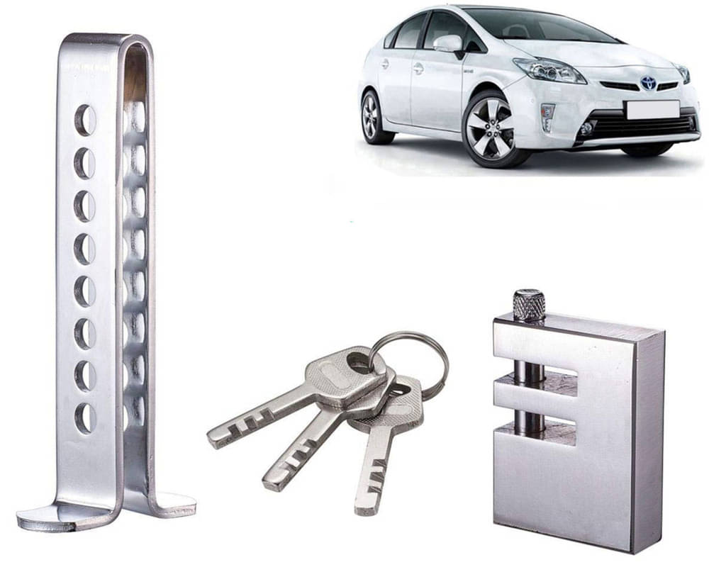 Stainless Steel Pedal Lock Rod or for Car Clutch Brake Throttle Adjustable Anti Theft Security Lock System Prius     			Stainless Steel Pedal Lock Rod or for Car Clutch Brake Throttle Adjustable Anti Theft Security Lock System Prius