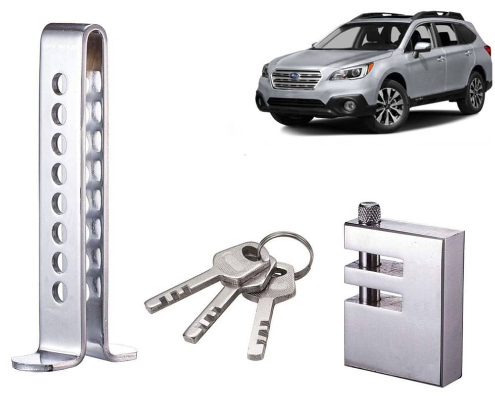 Stainless Steel Pedal Lock Rod or for Car Clutch Brake Throttle Adjustable Anti Theft Security Lock System Outback Stainless Steel Pedal Lock Rod or for Car Clutch Brake Throttle Adjustable Anti Theft Security Lock System Outback