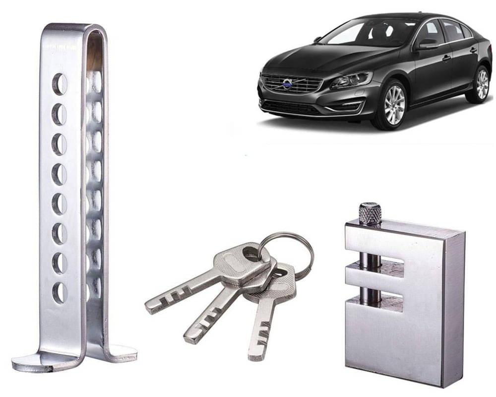 Stainless Steel Pedal Lock Rod or for Car Clutch Brake Throttle Adjustable Anti Theft Security Lock System S60     			Stainless Steel Pedal Lock Rod or for Car Clutch Brake Throttle Adjustable Anti Theft Security Lock System S60