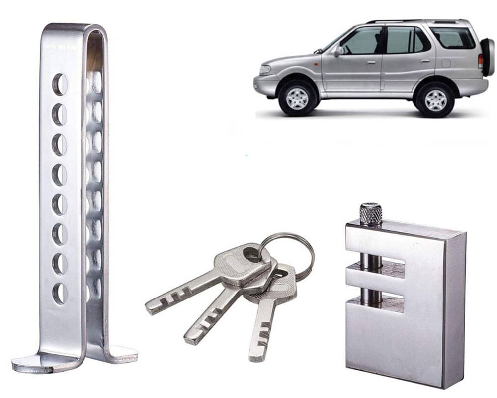 Stainless Steel Pedal Lock Rod or for Car Clutch Brake Throttle Adjustable Anti Theft Security Lock System Safari Stainless Steel Pedal Lock Rod or for Car Clutch Brake Throttle Adjustable Anti Theft Security Lock System Safari