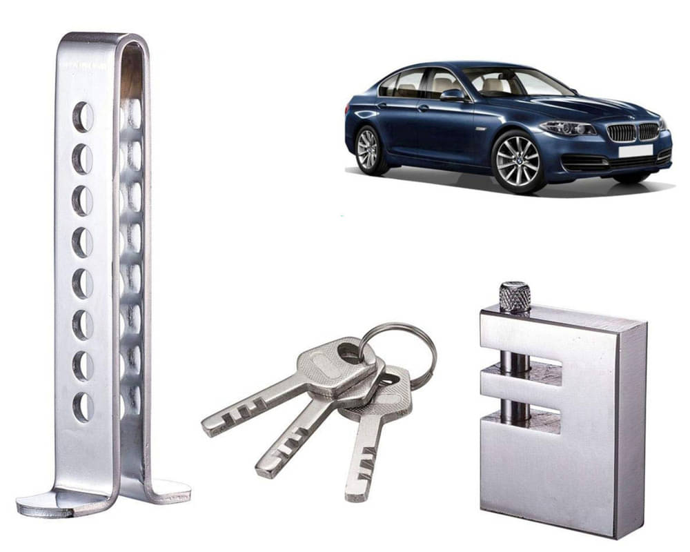 Stainless Steel Pedal Lock Rod or for Car Clutch Brake Throttle Adjustable Anti Theft Security Lock System 520d     			Stainless Steel Pedal Lock Rod or for Car Clutch Brake Throttle Adjustable Anti Theft Security Lock System 520d