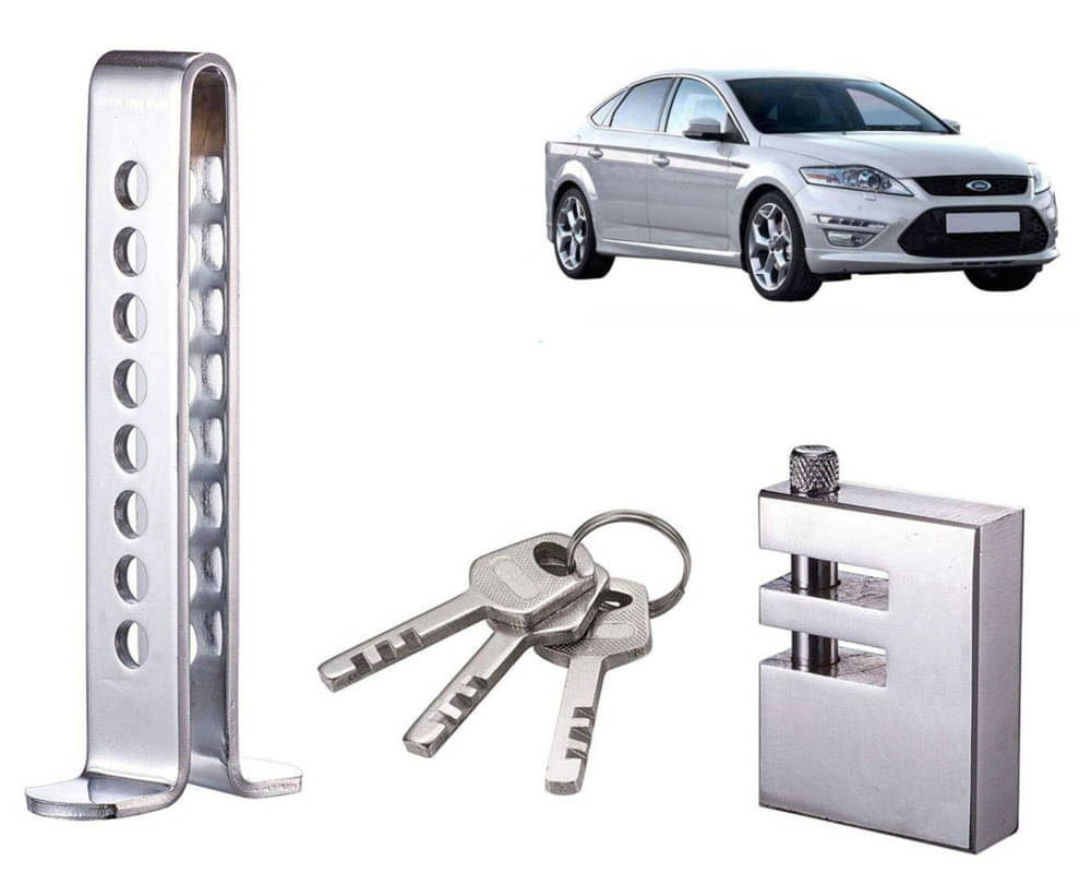 Stainless Steel Pedal Lock Rod or for Car Clutch Brake Throttle Adjustable Anti Theft Security Lock System Mondeo     			Stainless Steel Pedal Lock Rod or for Car Clutch Brake Throttle Adjustable Anti Theft Security Lock System Mondeo
