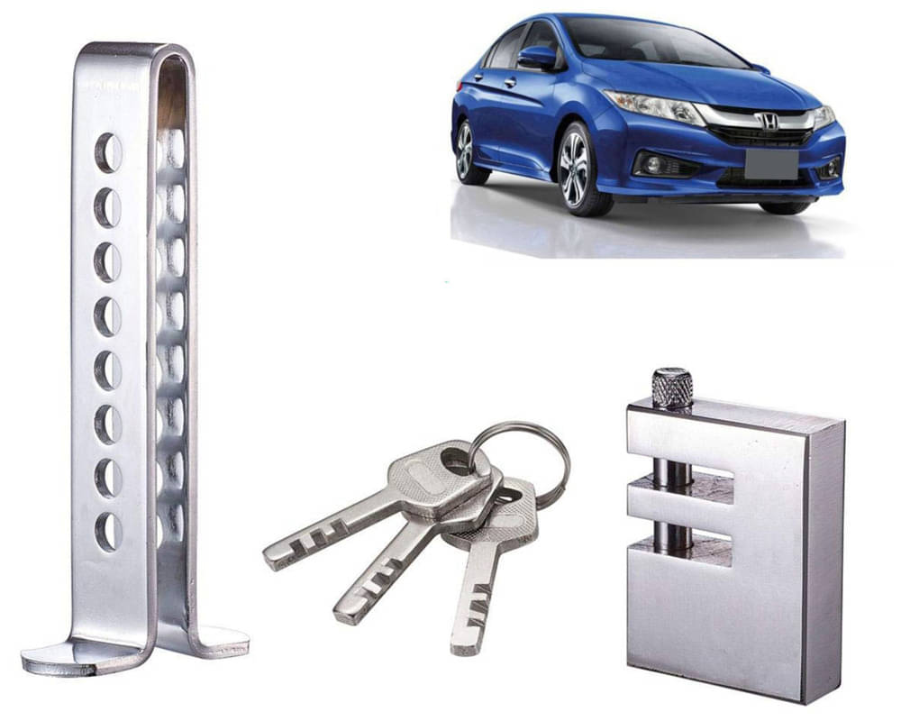 Stainless Steel Pedal Lock Rod or for Car Clutch Brake Throttle Adjustable Anti Theft Security Lock System City New Stainless Steel Pedal Lock Rod or for Car Clutch Brake Throttle Adjustable Anti Theft Security Lock System City New