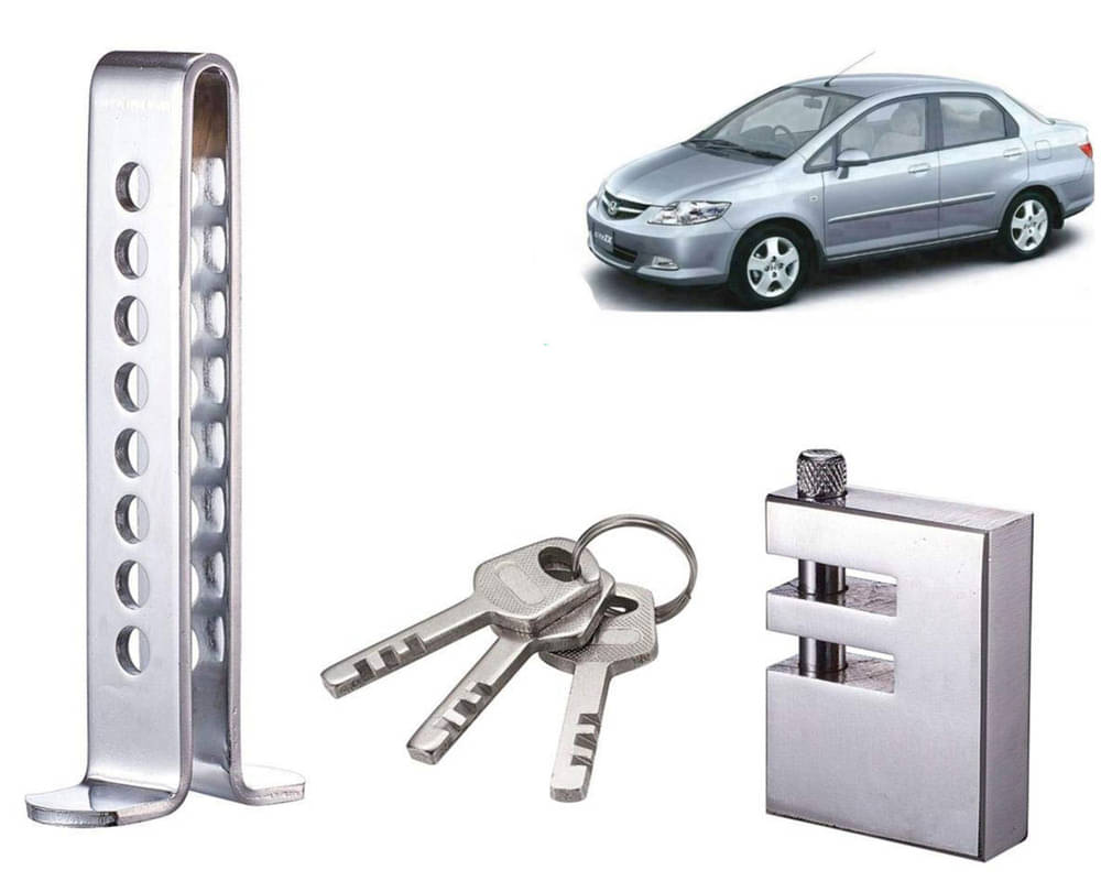 Stainless Steel Pedal Lock Rod or for Car Clutch Brake Throttle Adjustable Anti Theft Security Lock System City ZX Stainless Steel Pedal Lock Rod or for Car Clutch Brake Throttle Adjustable Anti Theft Security Lock System City ZX
