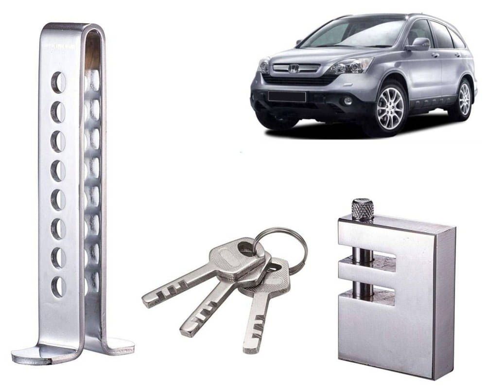 Stainless Steel Pedal Lock Rod or for Car Clutch Brake Throttle Adjustable Anti Theft Security Lock System CRV Stainless Steel Pedal Lock Rod or for Car Clutch Brake Throttle Adjustable Anti Theft Security Lock System CRV