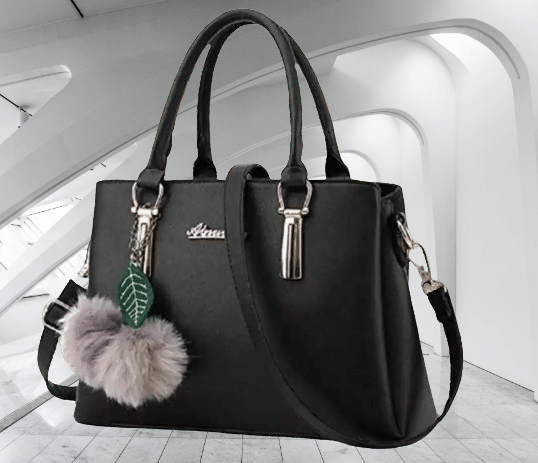     			THE MONAINA CEAPT Shoulder Bag PU Set of 1 ( Black )