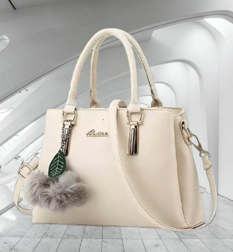     			THE MONAINA CEAPT Shoulder Bag PU Set of 1 ( White )
