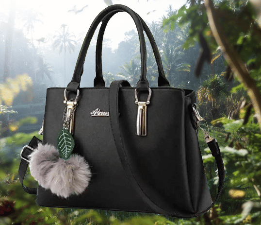     			THE MONAINA CEAPT Shoulder Bag PU Set of 1 ( Black )