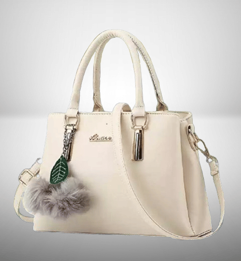     			THE MONAINA CEAPT Shoulder Bag PU Set of 1 ( Cream )
