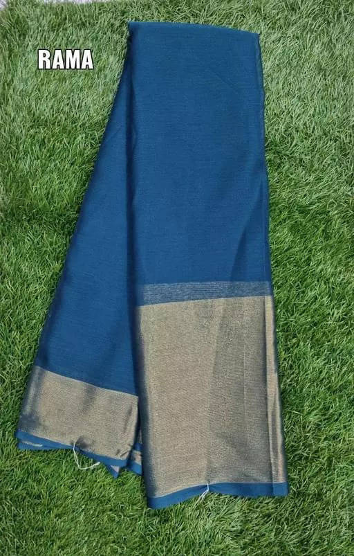     			VRAGI Chiffon Embroidered Regular Saree With Unstitched Blouse Piece ( Multicolor )
