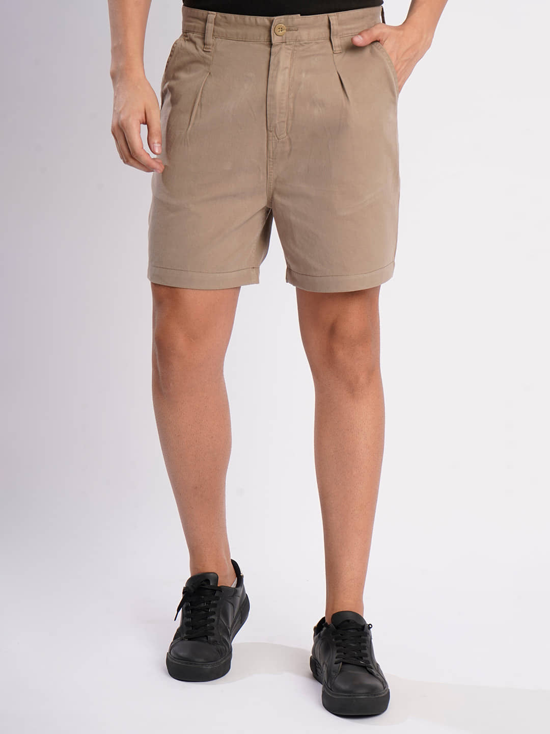 Bene Kleed Brown Cotton Men's Shorts ( Pack of 1 ) - Shorts | Buy online on ZillyBuy