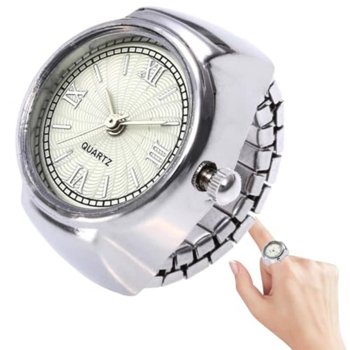     			Cosmic Silver Metal Analog Womens Watch