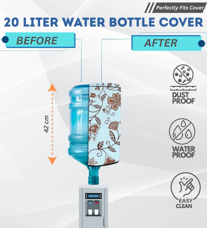Crosia Craft Single PVC Blue Water Bottle Cover Crosia Craft Single PVC Blue Water Bottle Cover