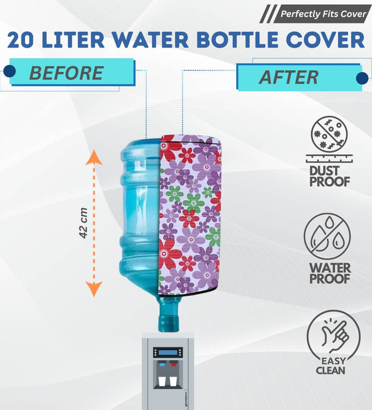 Crosia Craft Single PVC Multi Water Bottle Cover Crosia Craft Single PVC Multi Water Bottle Cover