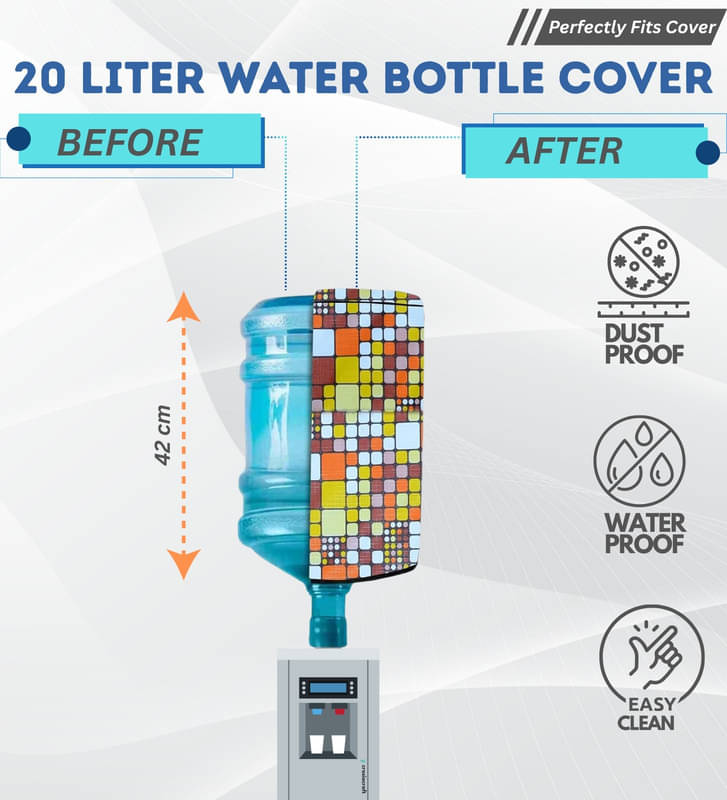 Crosia Craft Single PVC Multi Water Bottle Cover Crosia Craft Single PVC Multi Water Bottle Cover