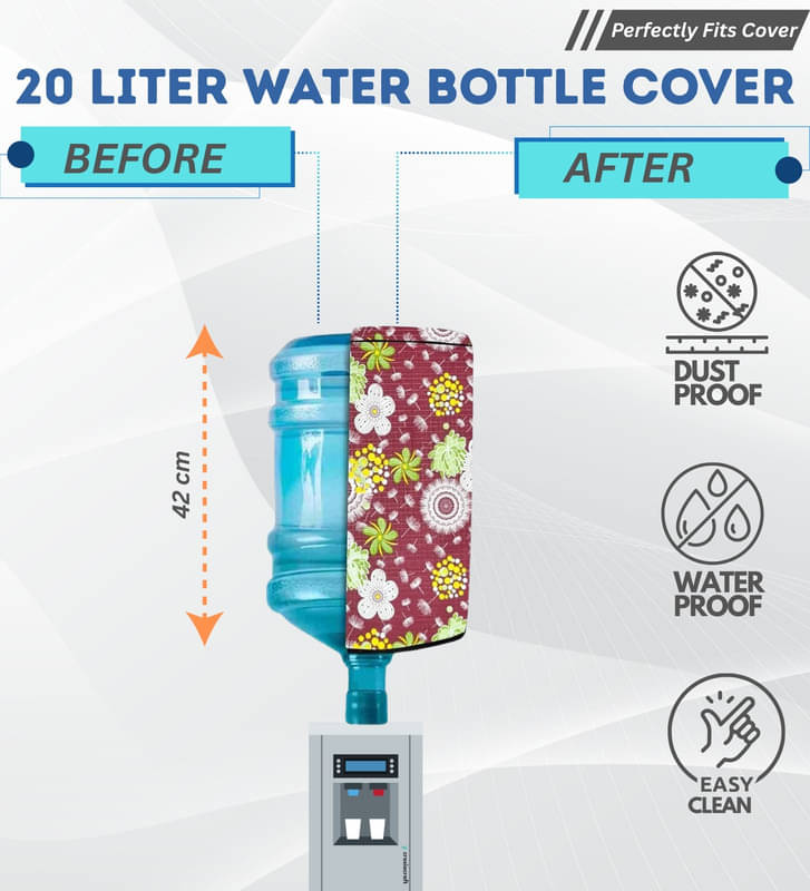     			Crosia Craft Single PVC Multi Water Bottle Cover