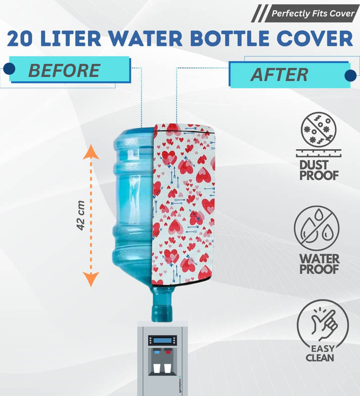 Crosia Craft Single PVC Red Water Bottle Cover Crosia Craft Single PVC Red Water Bottle Cover