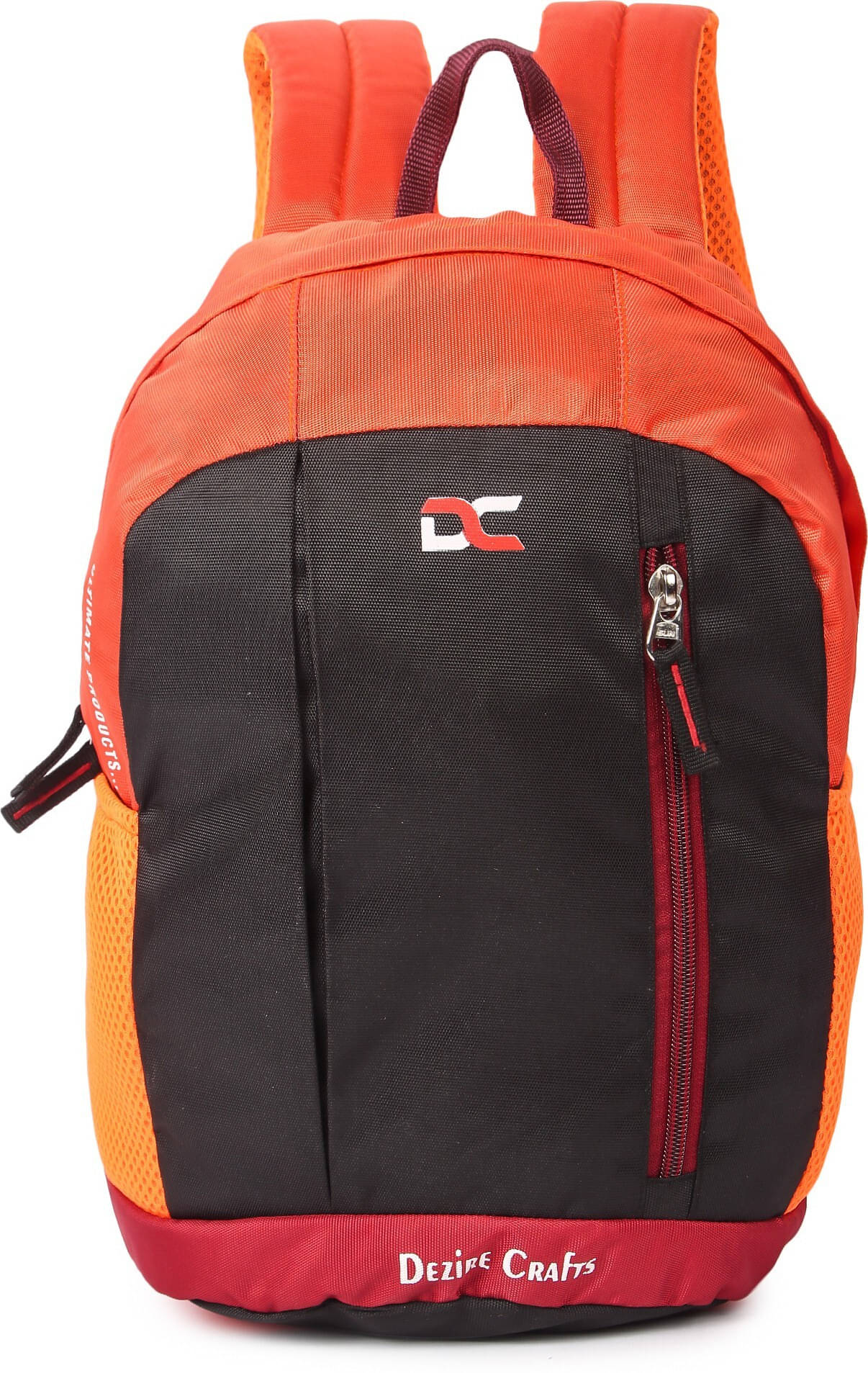     			Dezire Crafts 15 Ltrs Polyester Backpack *For Men & Women ( Black )