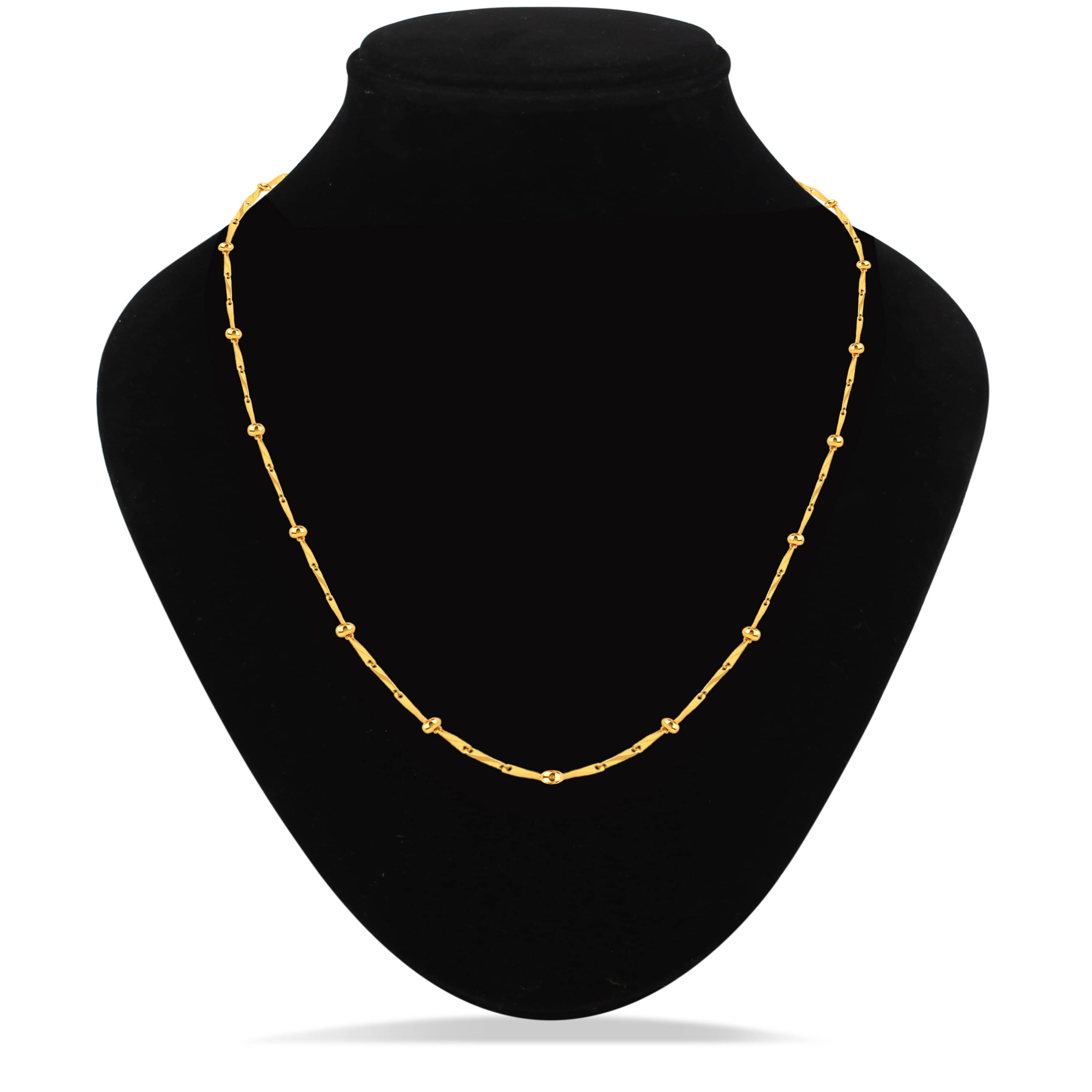 FASHION FRILL Gold Plated Brass Chain ( Pack of 1 ) FASHION FRILL Gold Plated Brass Chain ( Pack of 1 )