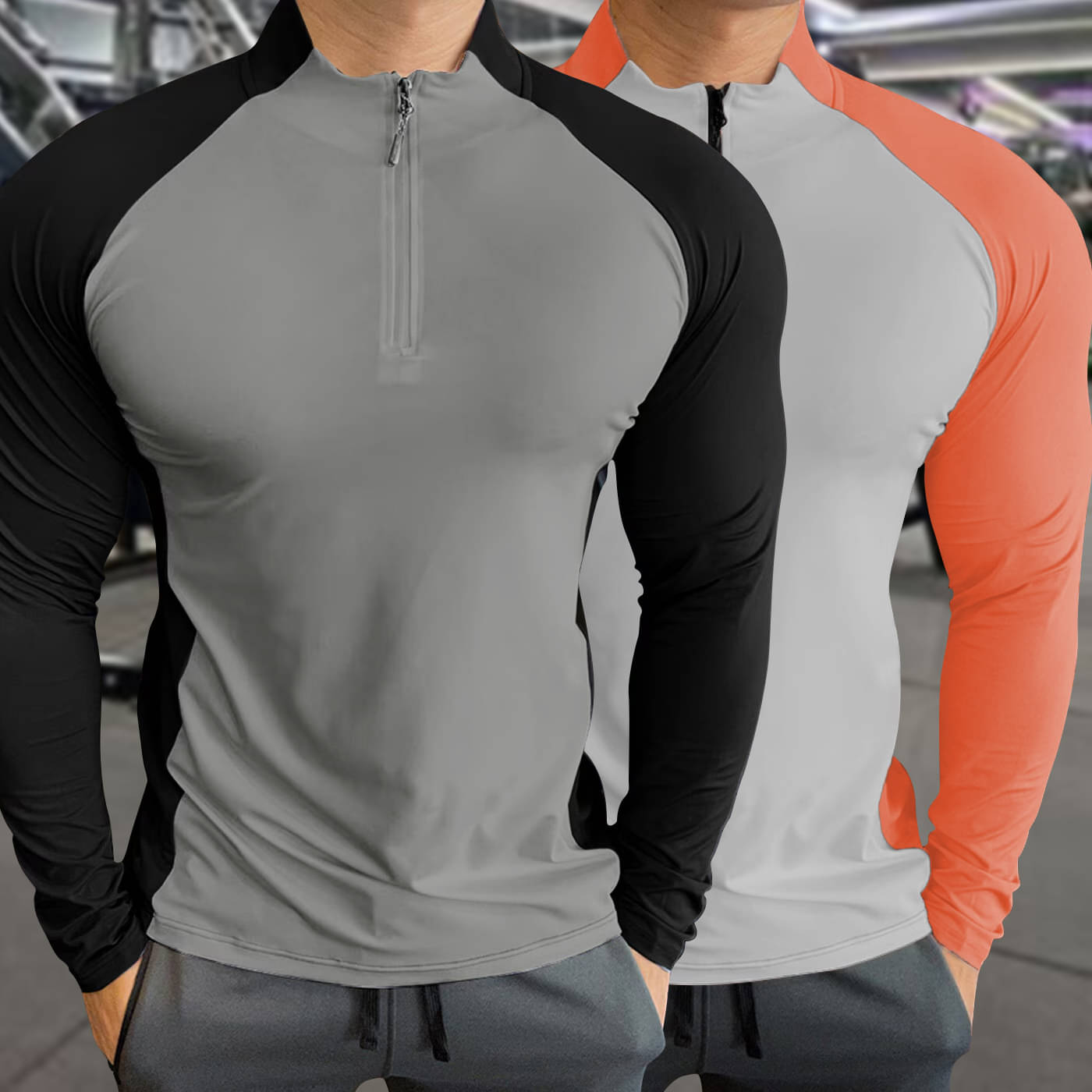 GARBLY Men Polyester Regular Fit Colorblock T-Shirt ( Multicolor12 ) GARBLY Men Polyester Regular Fit Colorblock T-Shirt ( Multicolor12 )