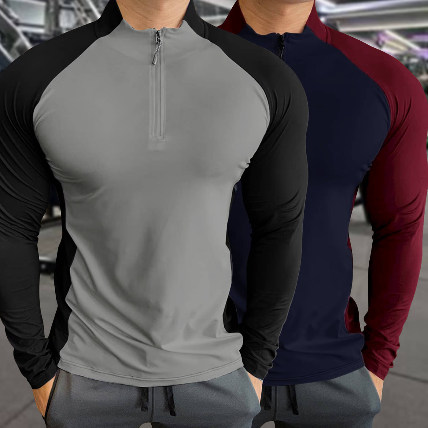 GARBLY Men Polyester Regular Fit Colorblock T-Shirt ( Multicolor13 ) GARBLY Men Polyester Regular Fit Colorblock T-Shirt ( Multicolor13 )