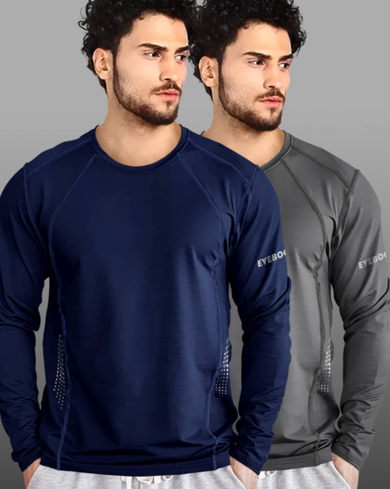 GARBLY Men Polyester Regular Fit Solid T-Shirt ( Multicolor11 ) GARBLY Men Polyester Regular Fit Solid T-Shirt ( Multicolor11 )