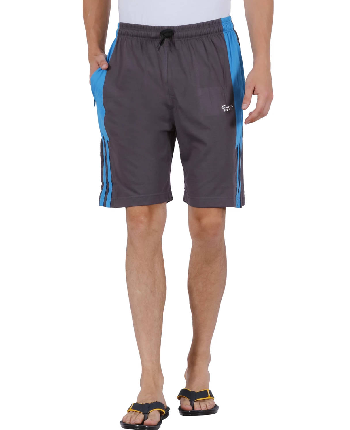 Genx Grey Cotton Men's Shorts ( Pack of 1 )     			Genx Grey Cotton Men's Shorts ( Pack of 1 )
