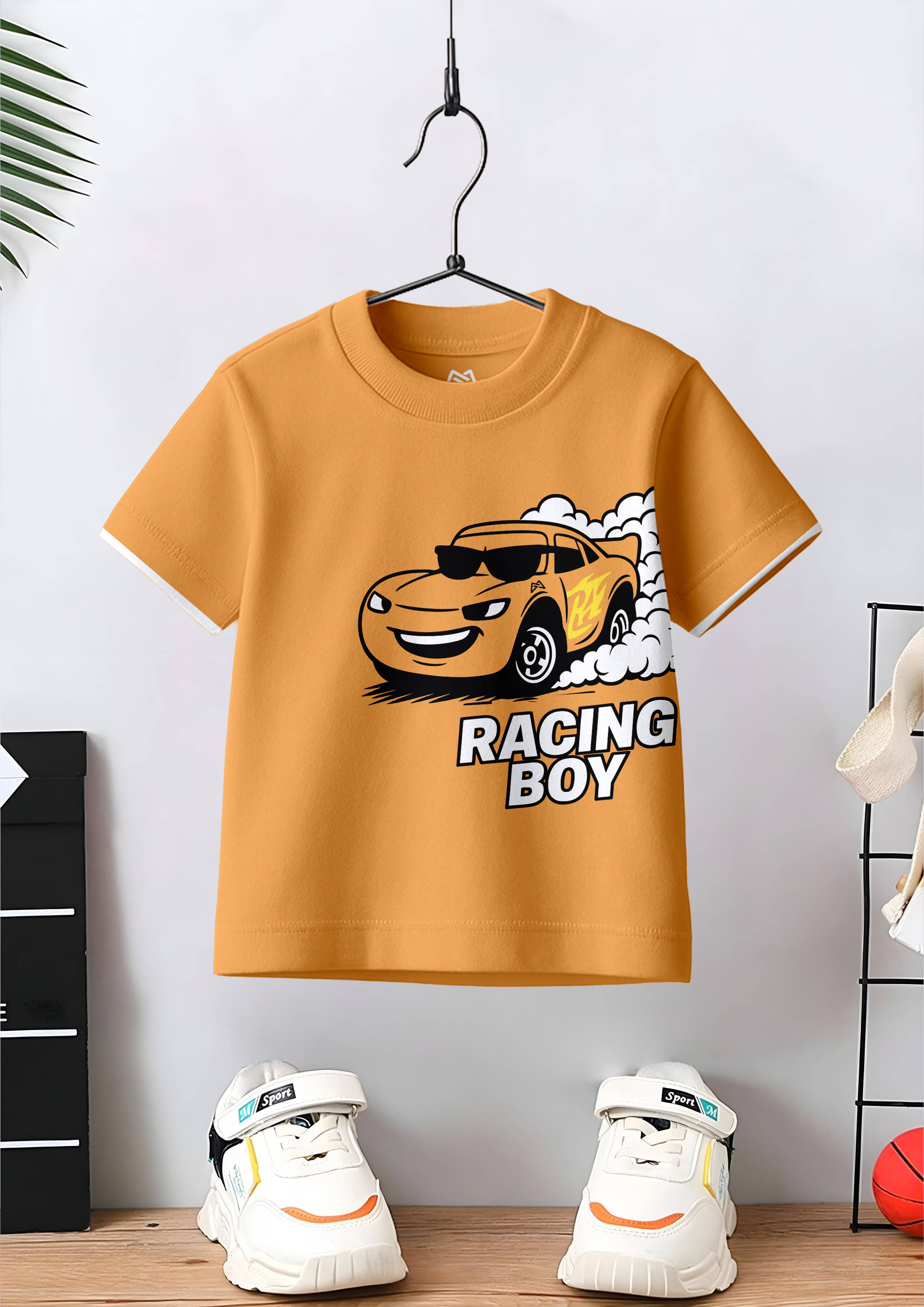     			Grandmax Pack of 1 Boys Cotton T-Shirt ( Orange )
