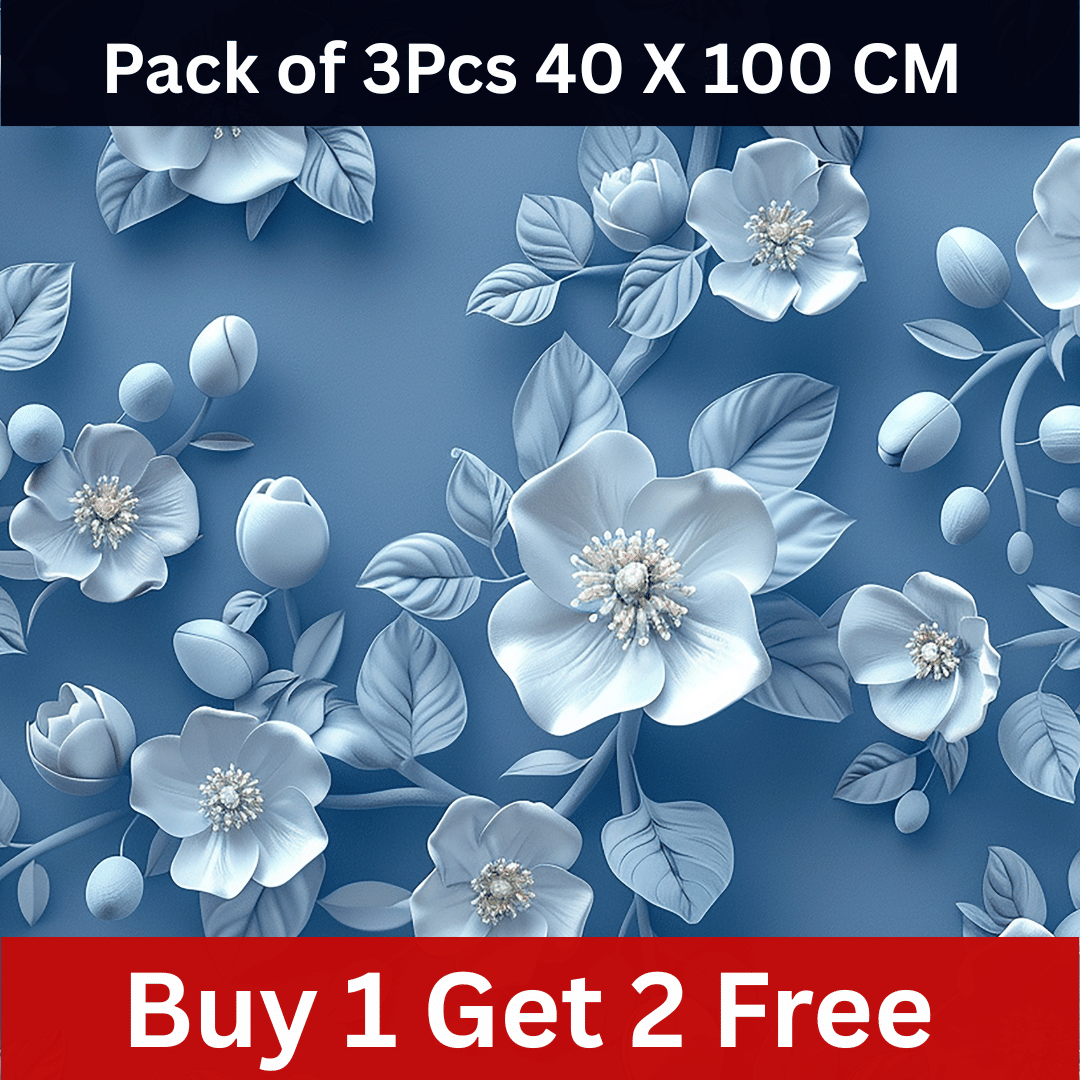     			Interawall Decor Self-Adhesive Decal Wallpaper Specific Product for Bedroom, Living Room, Kids Room, Play Room, Office | Abstract Home Wallpaper for Home Decor (Buy 1 get 2 Free, Pack of 3 Pcs,  Size-16x39 Inches Each Strip)