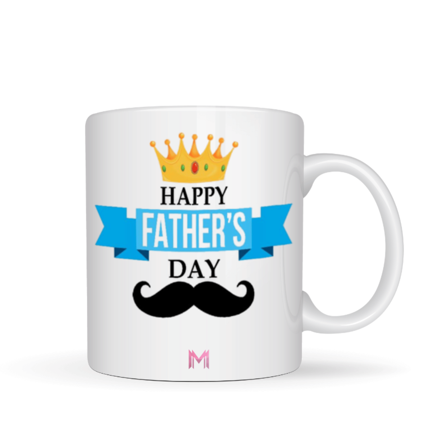     			Maddock white Fathersday 32 Ceramic Coffee Mug 350 mL ( Pack of 1 )