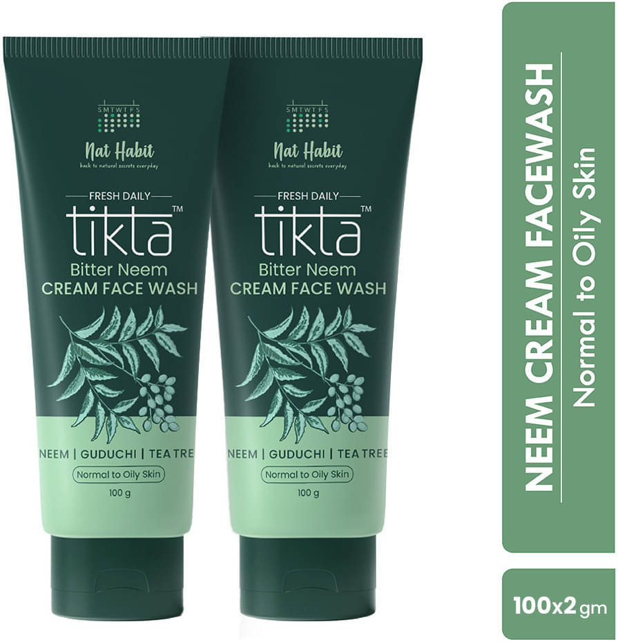     			Nat Habit Fresh Pimple Control (Cream) Neem  Face Wash (200 g)