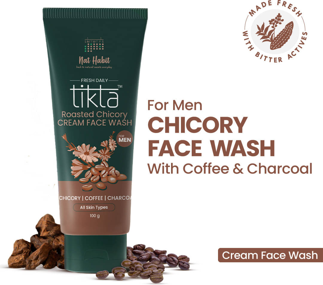     			Nat Habit Roasted Chicory Skin Detox Charcoal Face Wash (100 g)