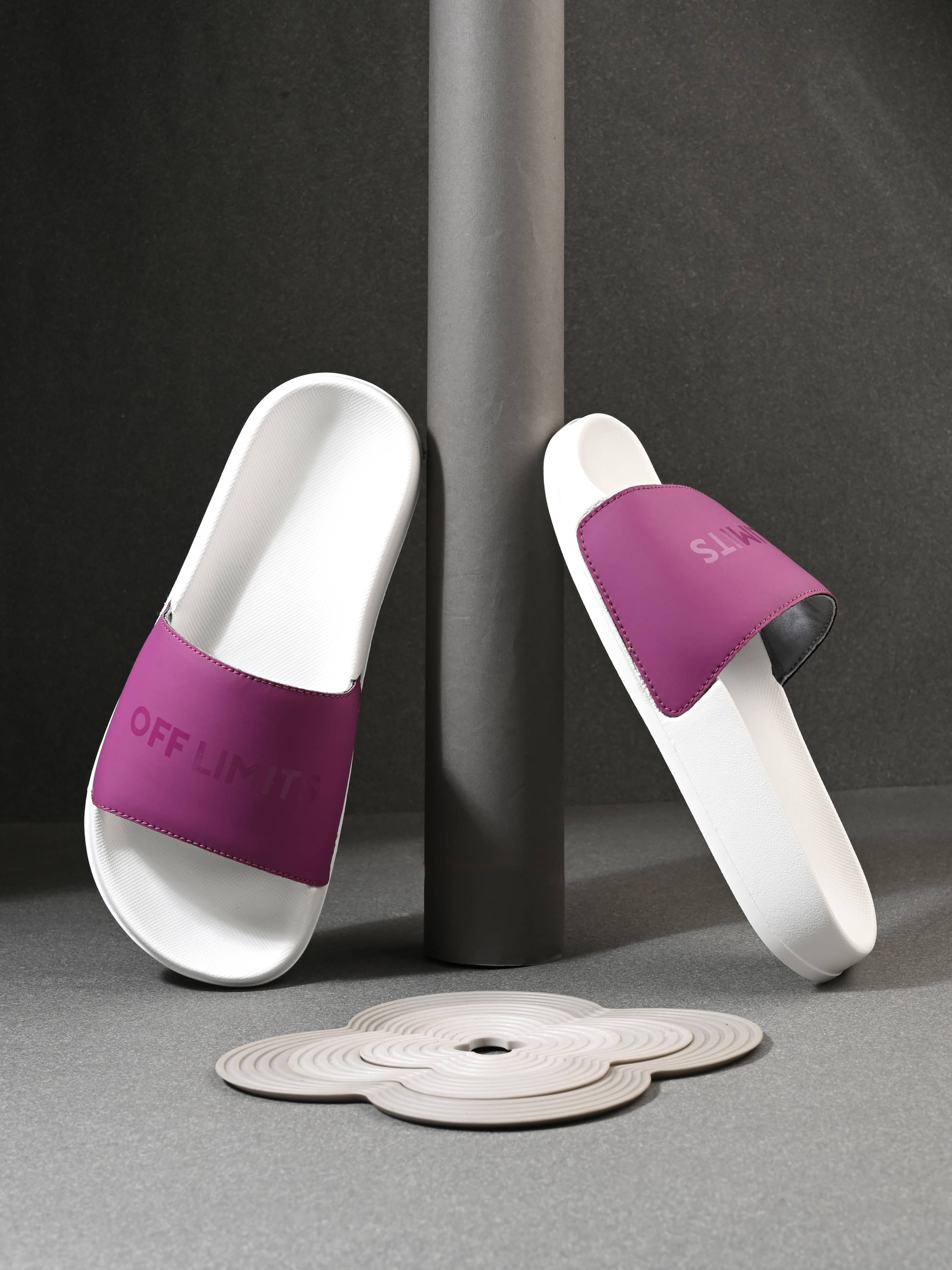     			OFF LIMITS Purple Women's Slide