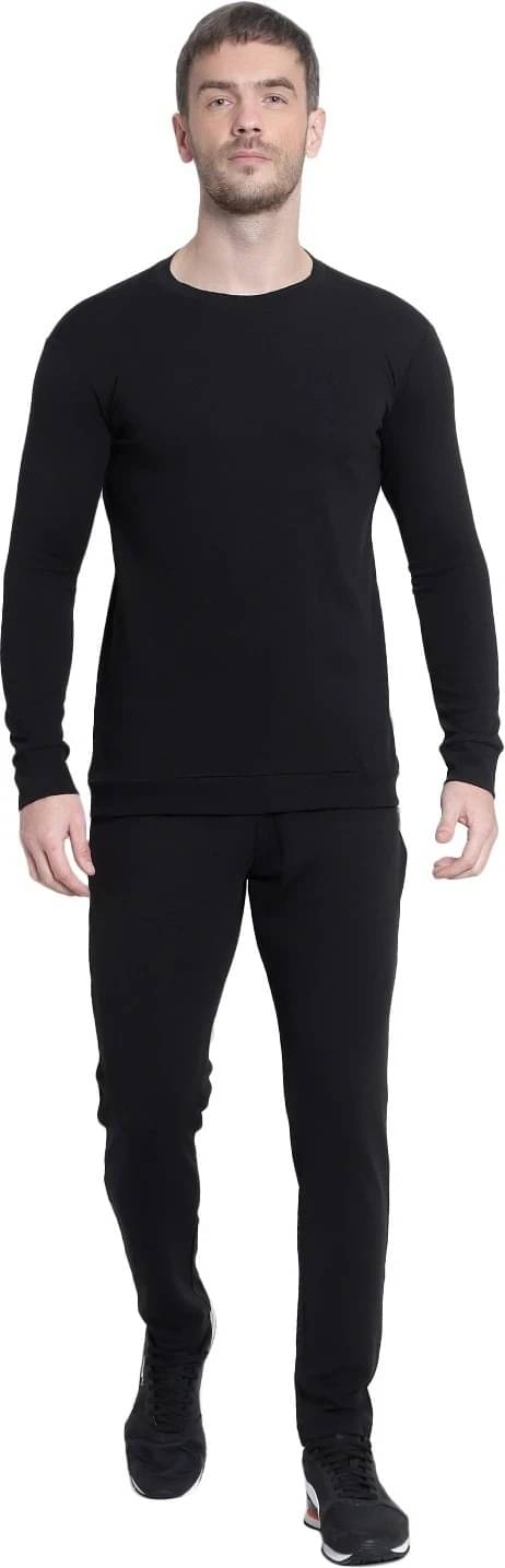 RABBY Black Polyester Regular Fit Men's Tracksuit ( Pack of 1 ) RABBY Black Polyester Regular Fit Men's Tracksuit ( Pack of 1 )
