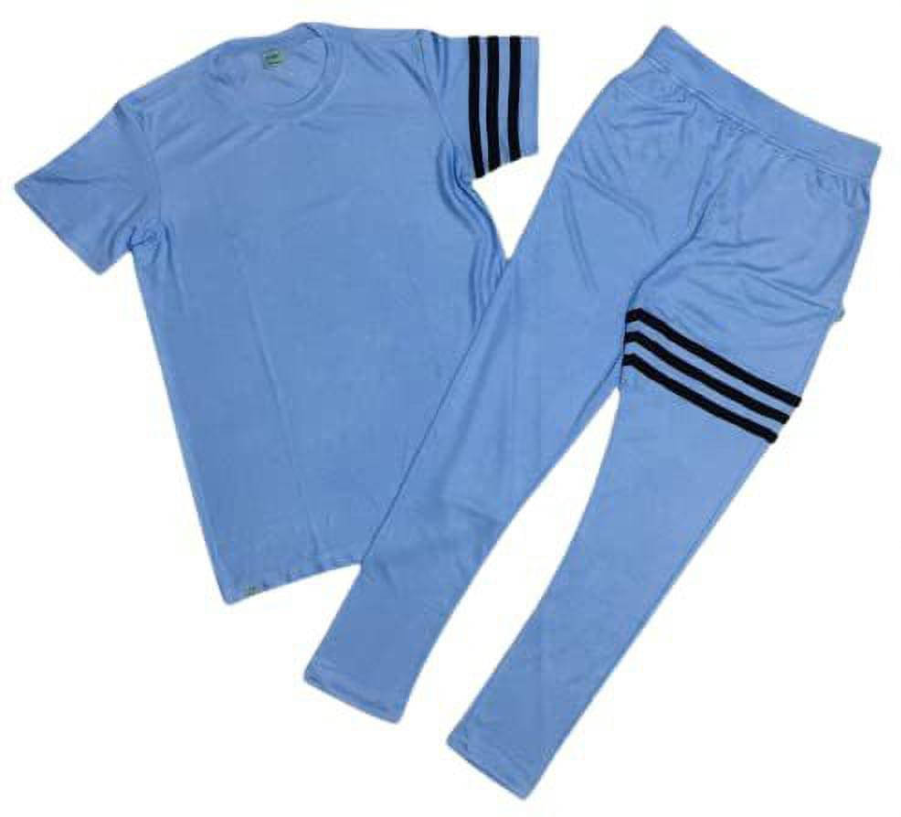     			RABBY Blue Polyester Regular Fit Men's Tracksuit ( Pack of 1 )