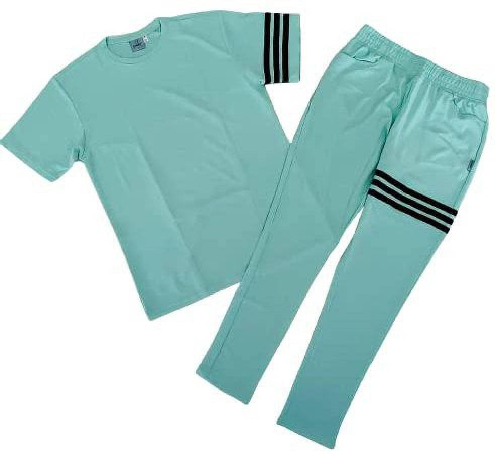     			RABBY Green Polyester Regular Fit Men's Tracksuit ( Pack of 1 )