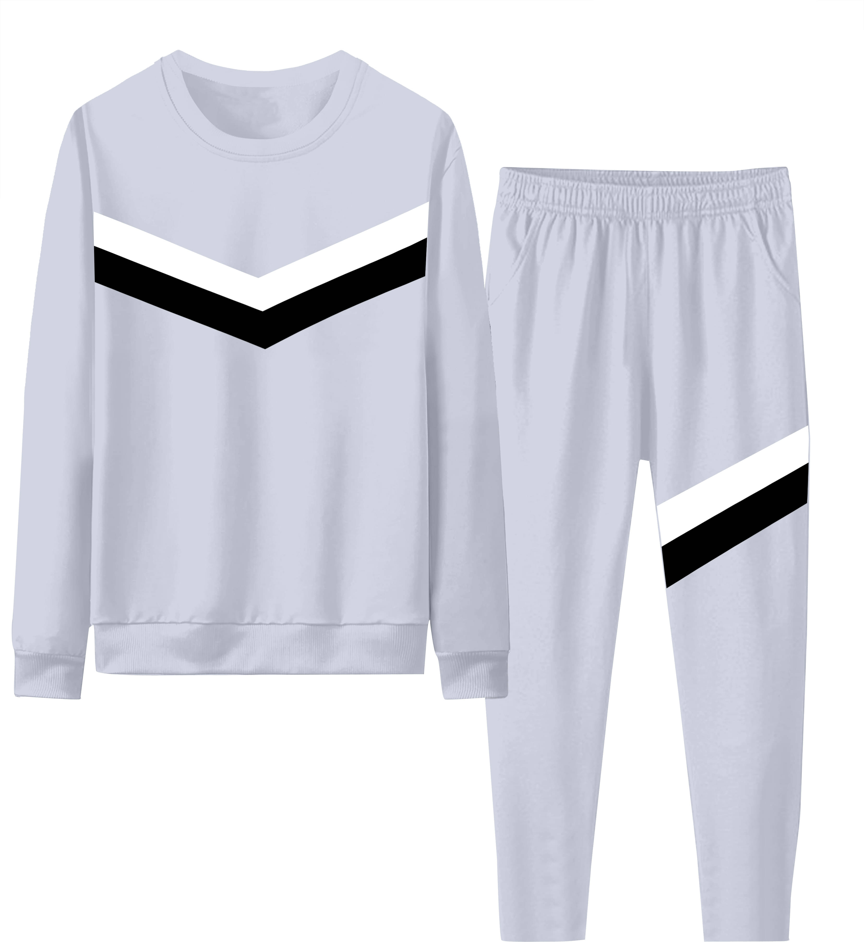 RABBY Grey Polyester Blend Regular Fit Men's Tracksuit ( Pack of 1 ) RABBY Grey Polyester Blend Regular Fit Men's Tracksuit ( Pack of 1 )