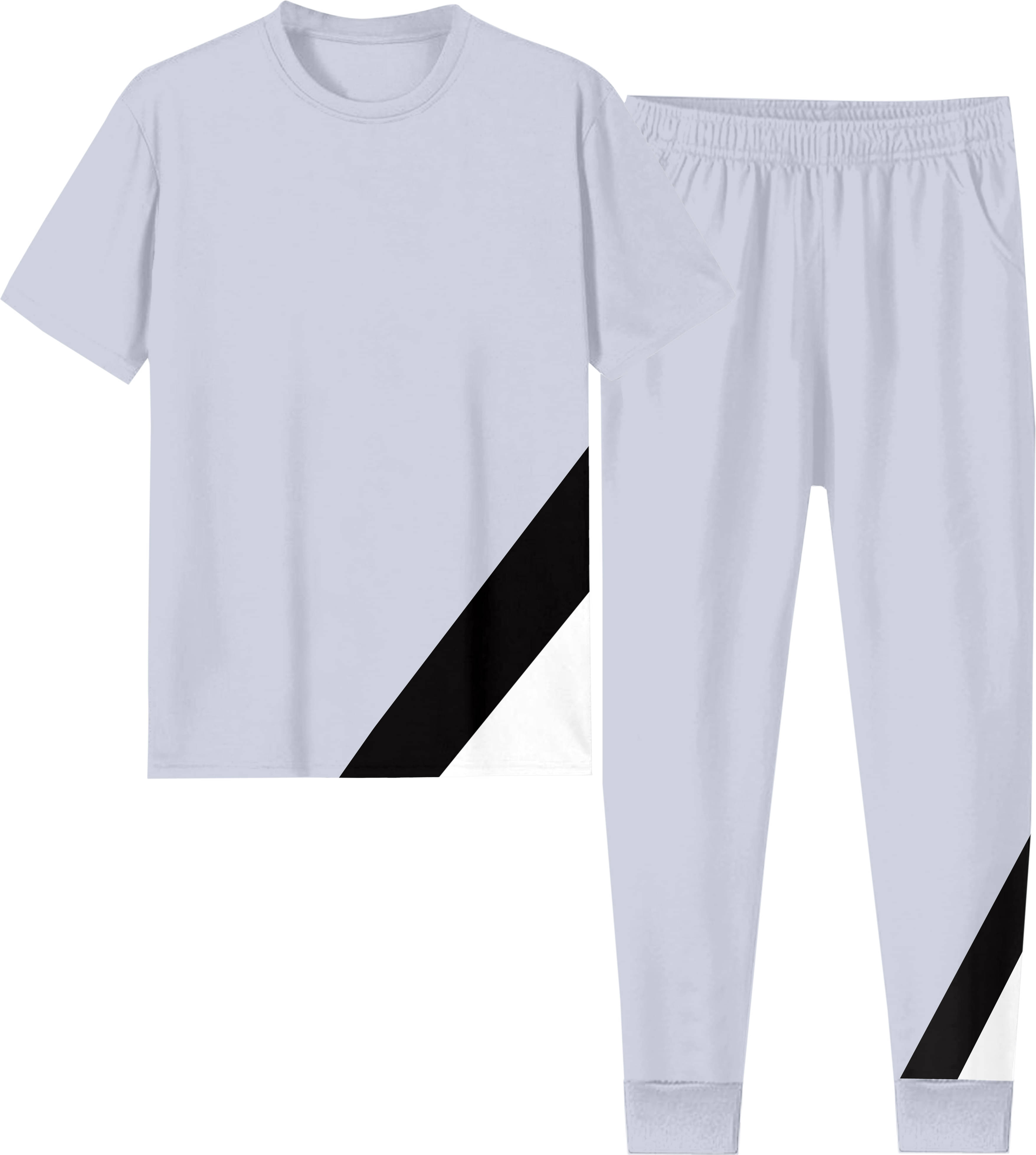     			RABBY Grey Polyester Blend Regular Fit Men's Tracksuit ( Pack of 1 )