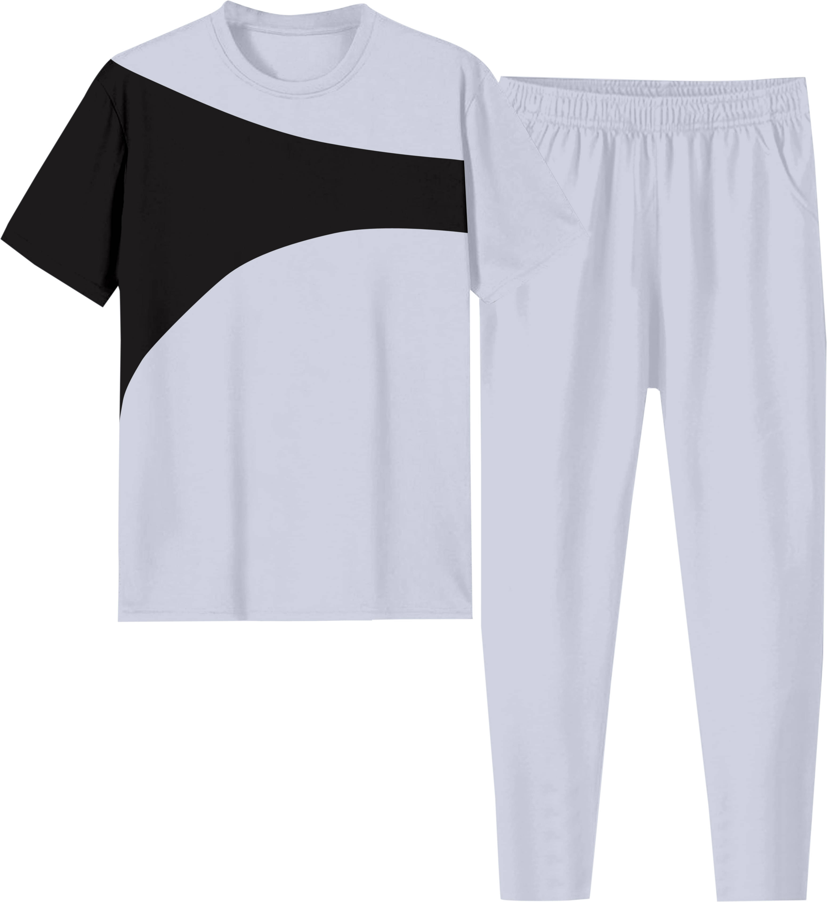     			RABBY Grey Polyester Blend Regular Fit Men's Tracksuit ( Pack of 1 )