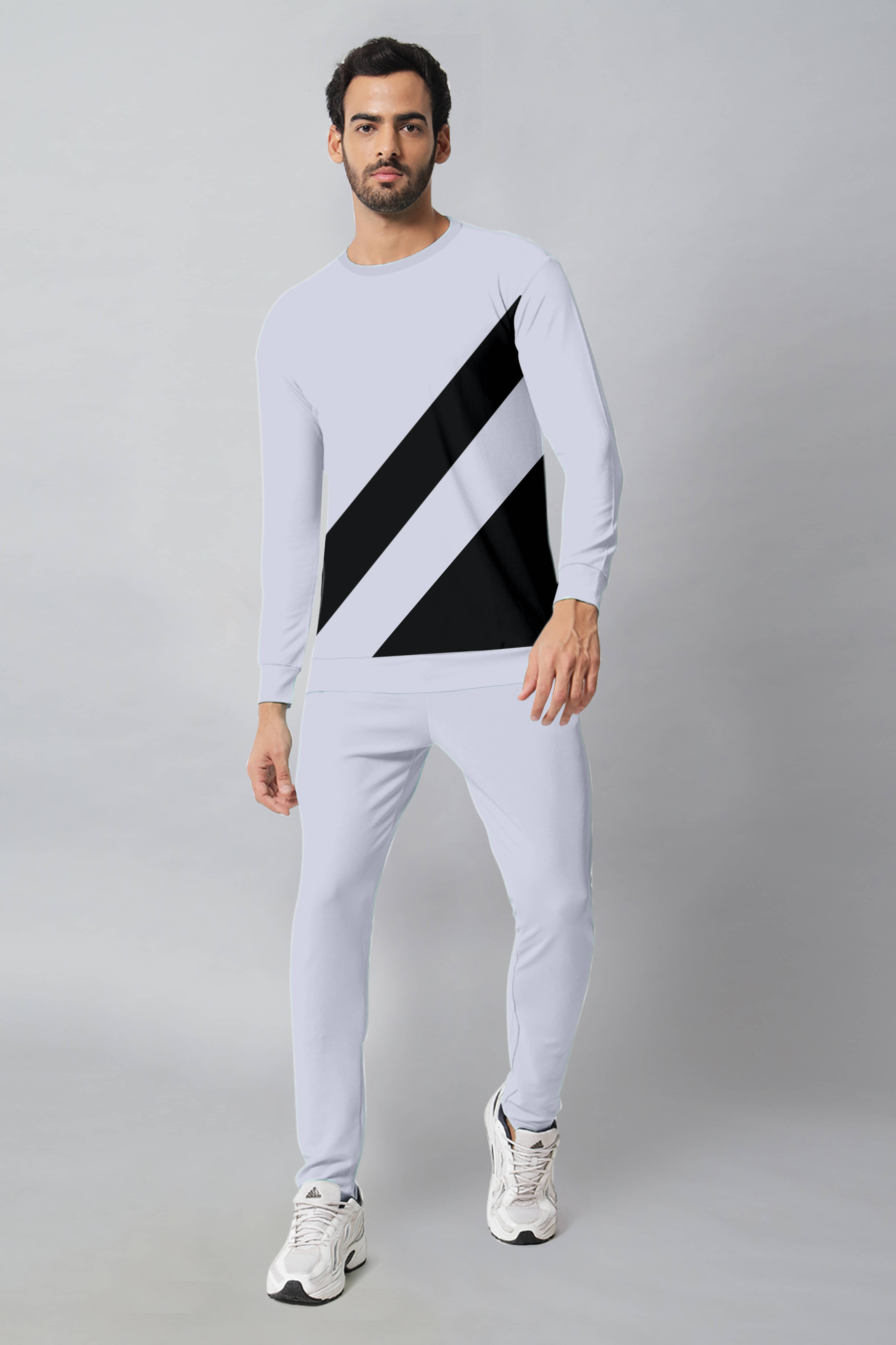 RABBY Grey Polyester Regular Fit Men's Tracksuit ( Pack of 1 ) RABBY Grey Polyester Regular Fit Men's Tracksuit ( Pack of 1 )